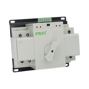 デュアル電源自動転送スイッチ切り替えスイッチ63A100A ATS 3p 1-63Aats 3P4P ATSスタンバイ電源スイッチ - Product Image 3