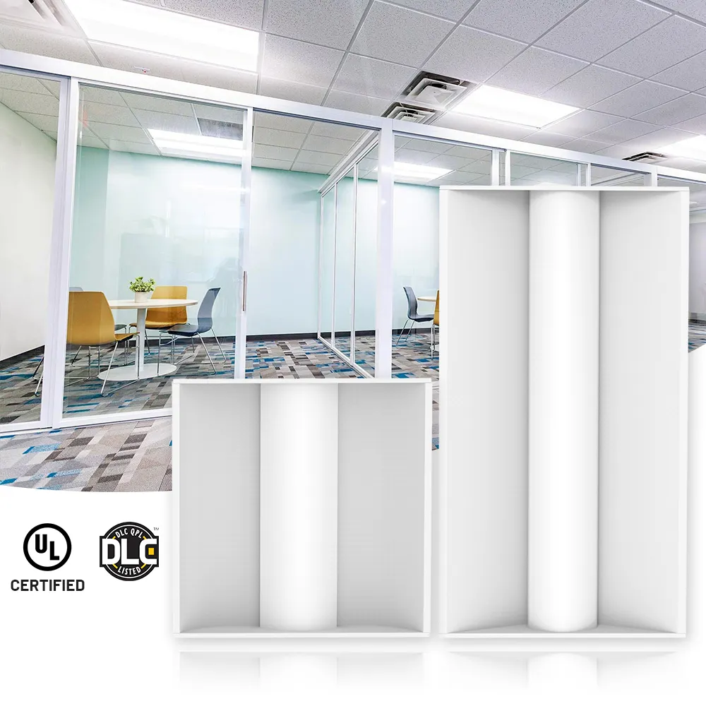 Brandon UL Aluminum Office Lamp Plasterboard Mounting LED Back 2X2 2X4 Drop Ceiling Troffer Led Backlit Panel Light For Office