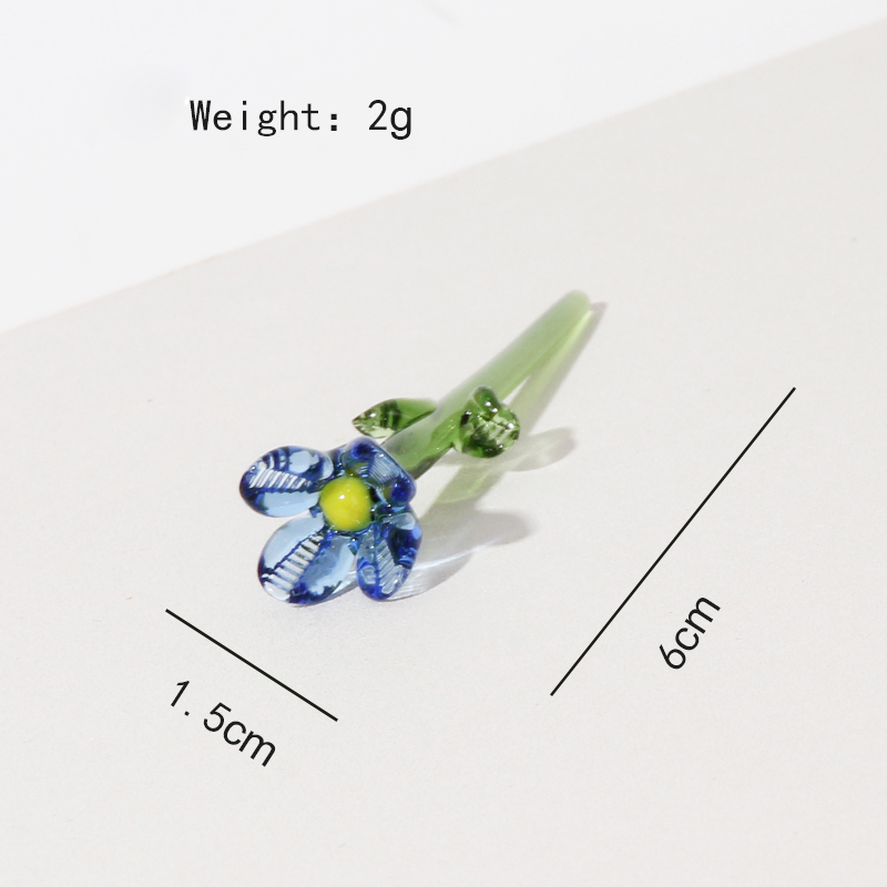 Dark Blue Single Stem