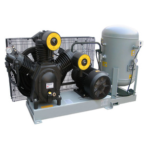 Shang hava 220V 380V yüksek basınçlı Piston hava kompresörü 09WM/CWM 11KW 15KW yeni ve hava tankı ile soğutmalı - Product Image 2
