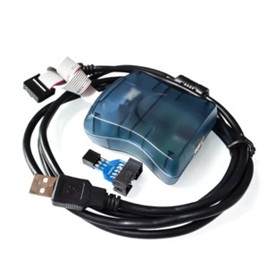 AVAT AVRISP mkII XP2 AVR ISP mk2 USB AVRISP programmatore In-System supporta AVR Studio STK500