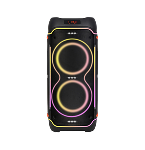 Altavoz multifunción doble de 8 pulgadas Altavoz de sistema de audio de alta potencia con micrófono inalámbrico dual - Product Image 6