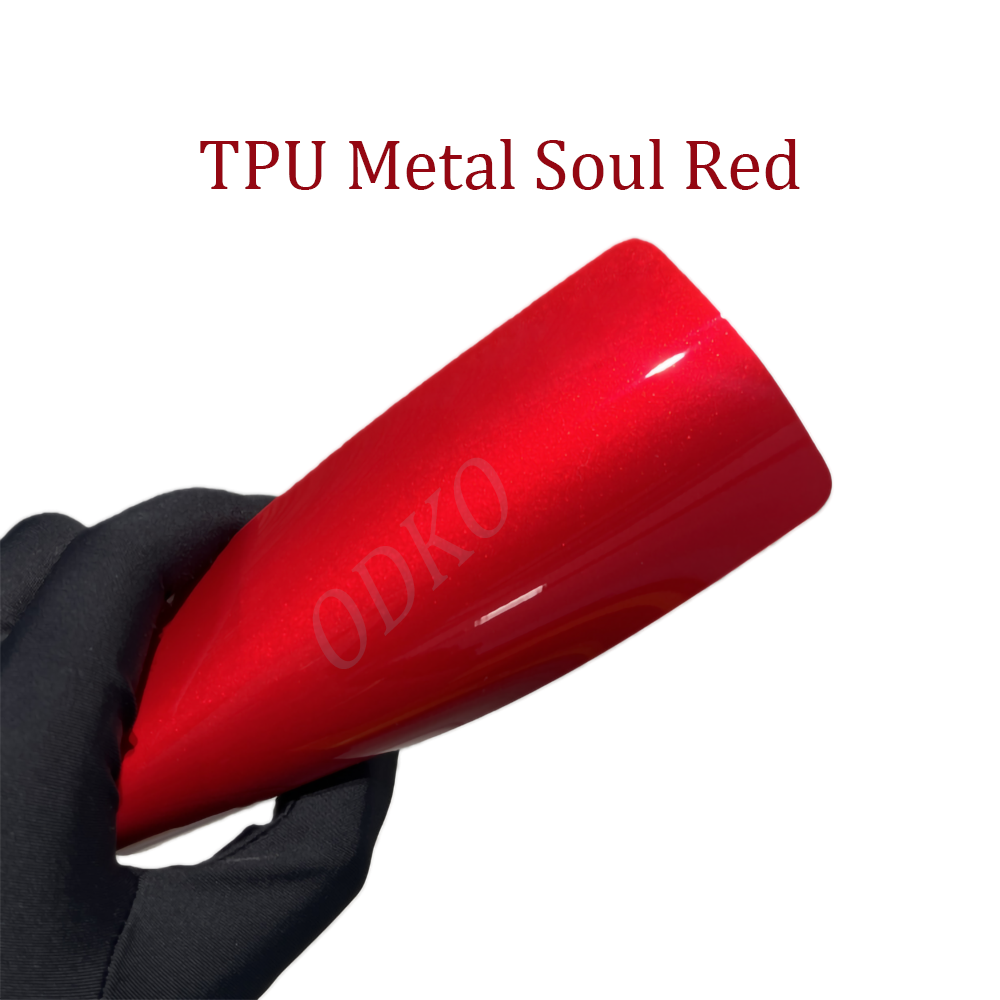 TPU âme métallique rouge