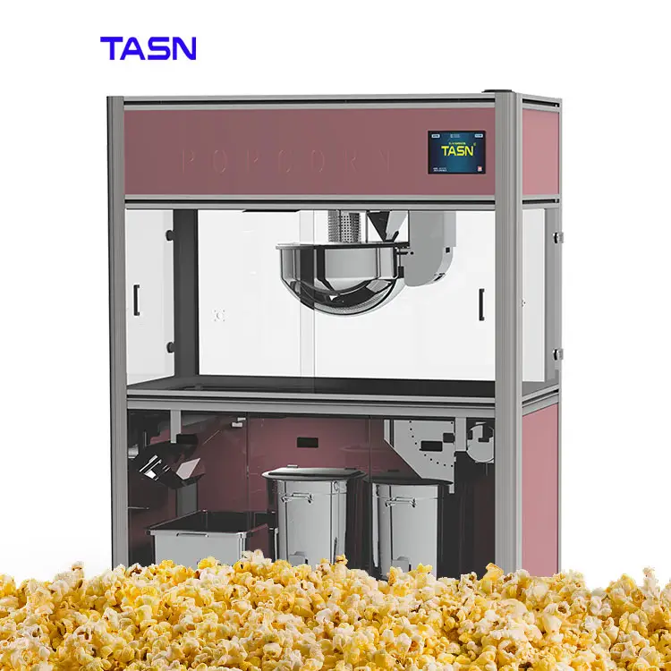 Máquina eléctrica automática de palomitas de maíz para cine, C32-ZC, 32OZ