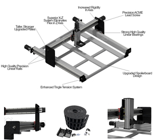 Newest Linear Rail Upgrade 1000x1500mm QueenBee PRO <strong>CNC</strong> Wood <strong>Router</strong> <strong>Complete</strong> Kit 4 Axis Woodworking Machinery 3D <strong>CNC</strong> - Product Image 5