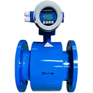 4-20ma RS485 <strong>Pulse</strong> <strong>Output</strong> Electromagnetic Liquid Flowmeter DN50 DN65 Flange Connection <strong>Flow</strong> Metet With Digital Display - Product Image 3