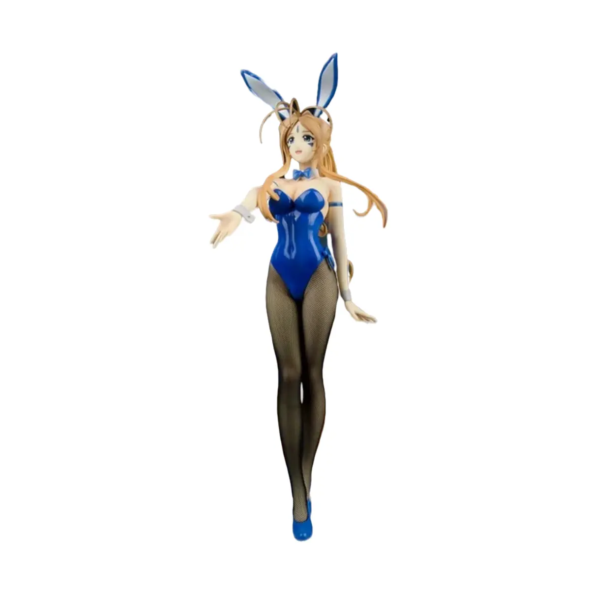 43CM hentai PVC Belldandy Brinquedos Anime Sexy nude Preto Seda menina Figuras de Ação bonecas do amor para homens