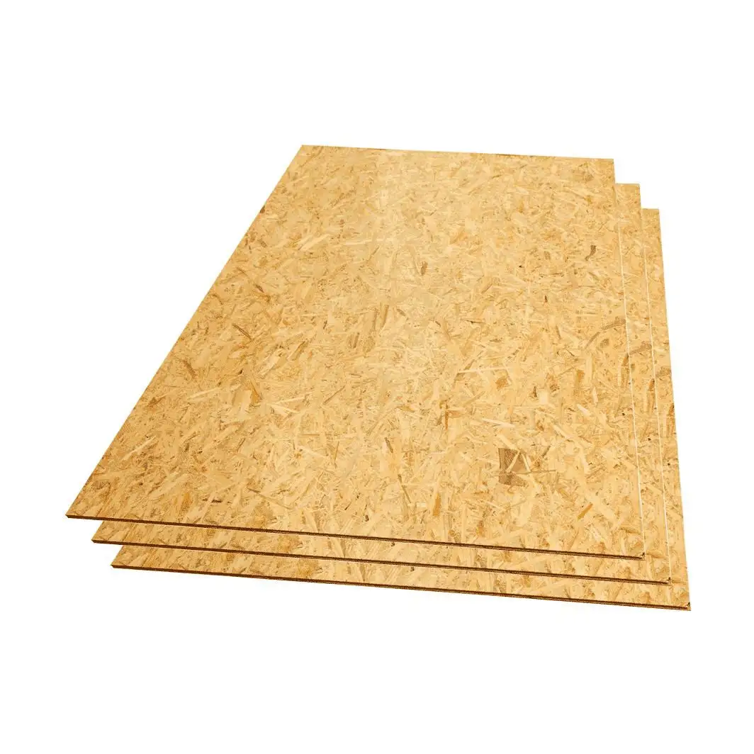 Panel OSB de 9mm, 12mm, 15mm, 18mm, tablero OSB resistente al agua para construcción, lámina OSB, tablero de madera contrachapada, tableros de escamas