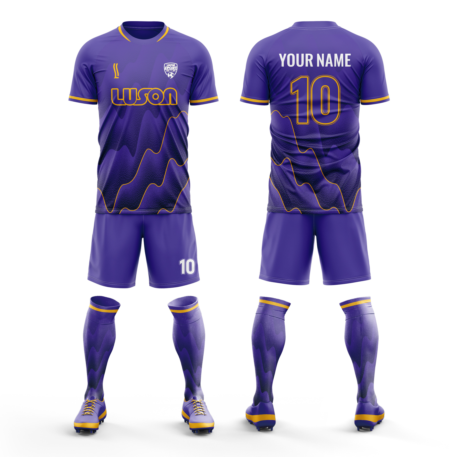 Uniforme del fútbol
