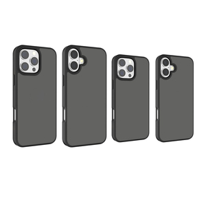 Apple iPhone 16 Pro 15 14 Plus 13 12 11 Pro MaxハードPCシルキースキンカバーシェル用の超薄型マット半透明電話ケース - Product Image 6