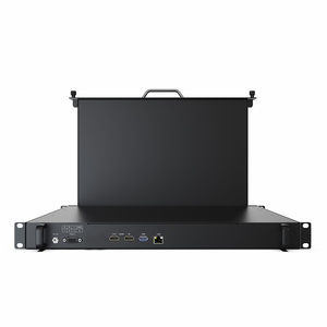 Lilliput 17,3 pulgadas 1920x1080 FullHD IPS pantalla 1RU extraíble montaje en rack 4K Monitor compatible con entrada de señal HDMI 2,0 y salida de bucle - Product Image 5