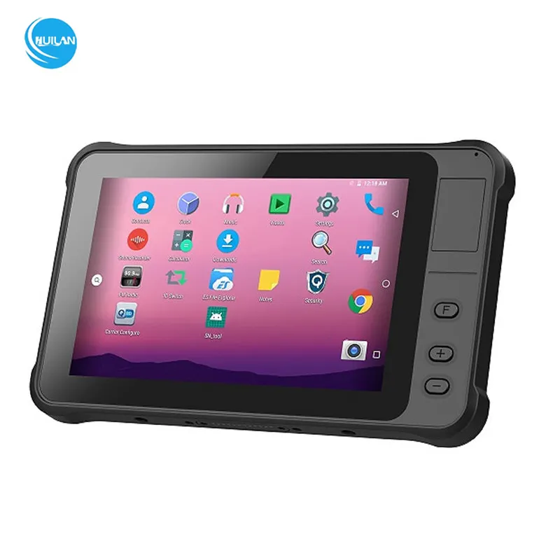 แท็บเล็ต NFC ทนทาน1000แอนดรอยด์4g กันน้ำ IP67 OEM OEM พร้อมแท็บเล็ต GPS 4G LTE 7นิ้ว