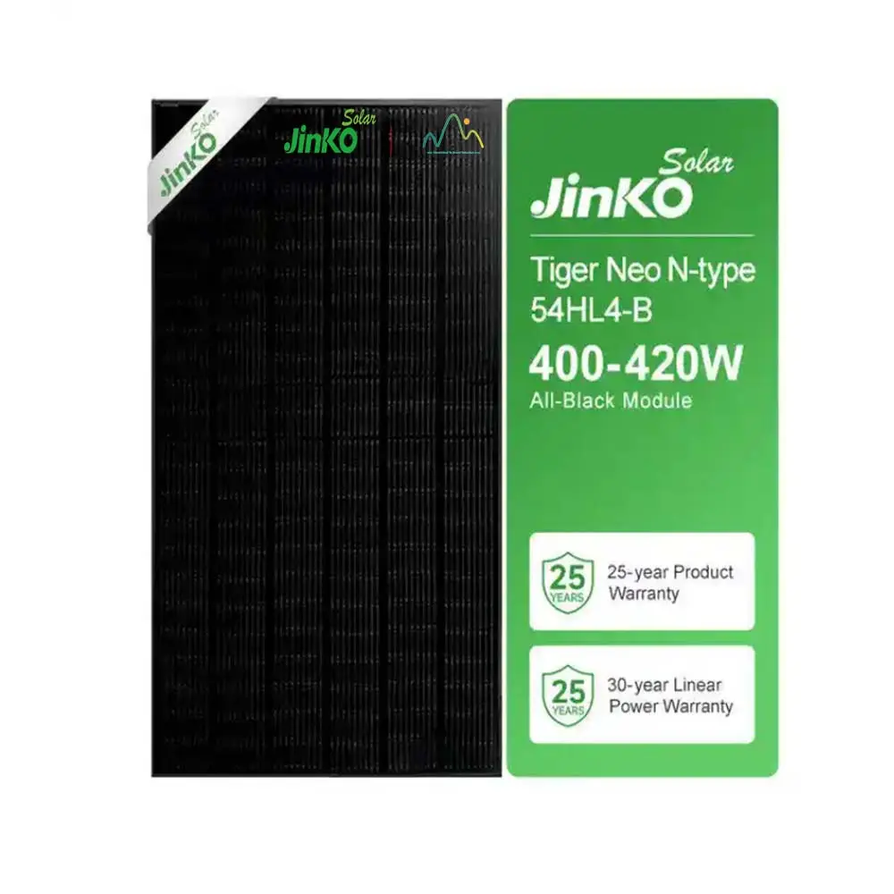 Jinko Tiger Neo N-type 54HL4R-B 420-440 Watt Bifacial 420W 425W 430W 435W 440 W Panel solar Panel fotovoltaico Medio paneles solares