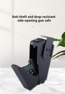 電子デジタルロックガンセーフボックスマルチ盗難防止隠しガン収納サイドオープニング - Product Image 6