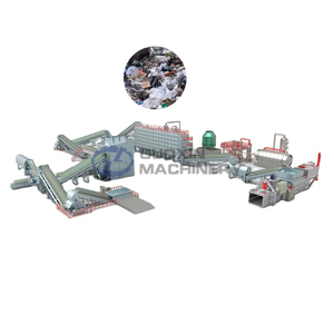 Máquina de clasificación de residuos automatizada MSW, máquina clasificadora de reciclaje de basura, línea de negocio de gestión de residuos