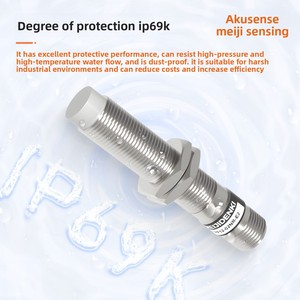 Индуктивный датчик приближения TPF12-02NR-E2 IP69K высокой защиты M12 NPN 5 В, индуктивный датчик для промышленной автоматизации - Product Image 3