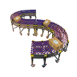 Sistema Automático de Transportador de Rodillos Flexible Industrial de Carga Pesada Línea de Montaje de Trabajo de Almacén de Fábrica - Product Image 5