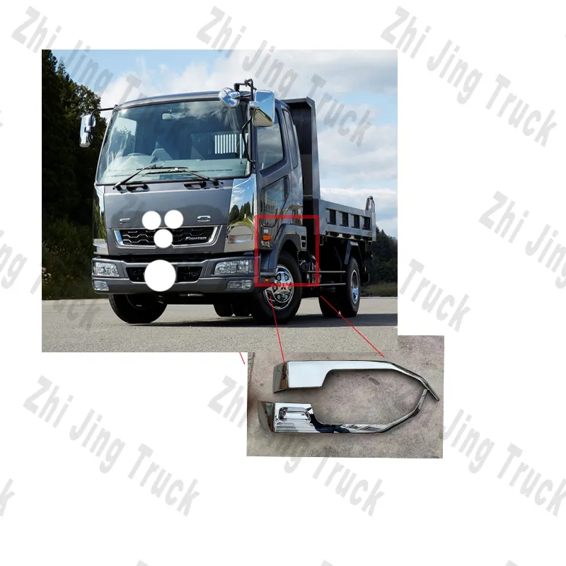 Kits de cuerpo de camión japonés, guarnición de guardabarros para Mitsubishi Fuso Fm1524 Fm65f 2008 On, precio de fábrica