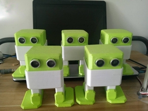 Otto Robot für Arduinos Kit Nano Robotics Open Source DIY Maker Kit Hindernis vermeidung 3D-Drucker Grafische Programmierung