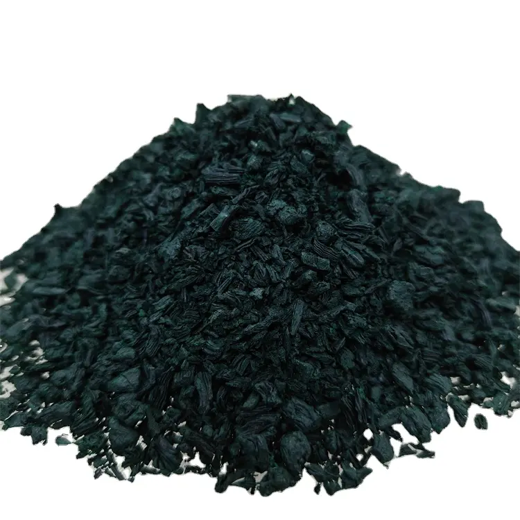 Mélange-maître de couleur écrasé vert phtalocyane ZC4304 pour granule composé de caoutchouc plastique-acheter la substitution de la poudre de couleur