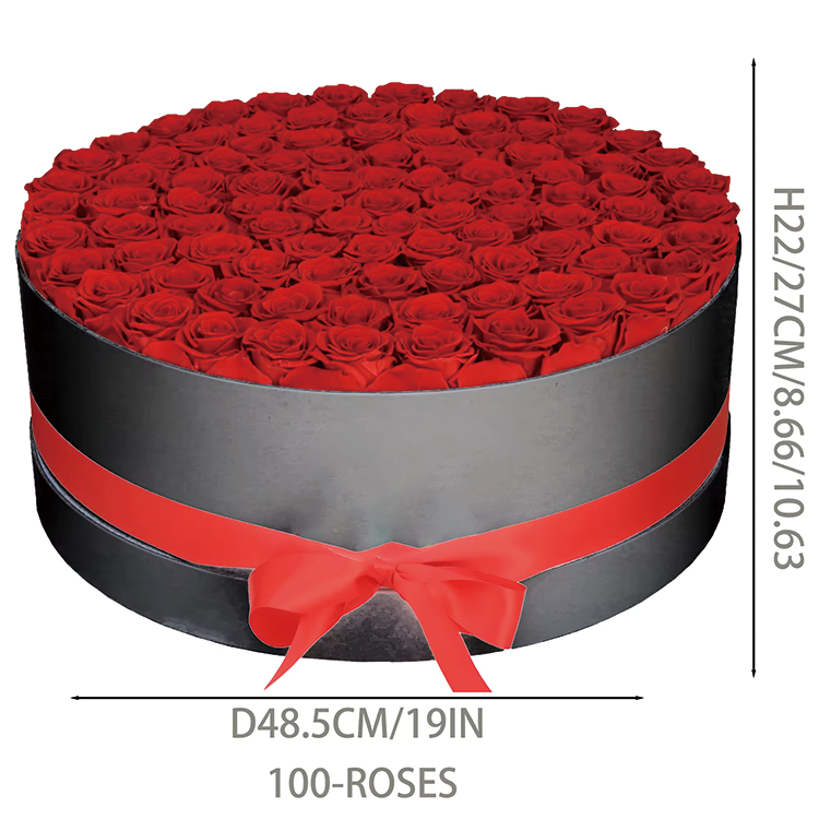 Round 100 roses