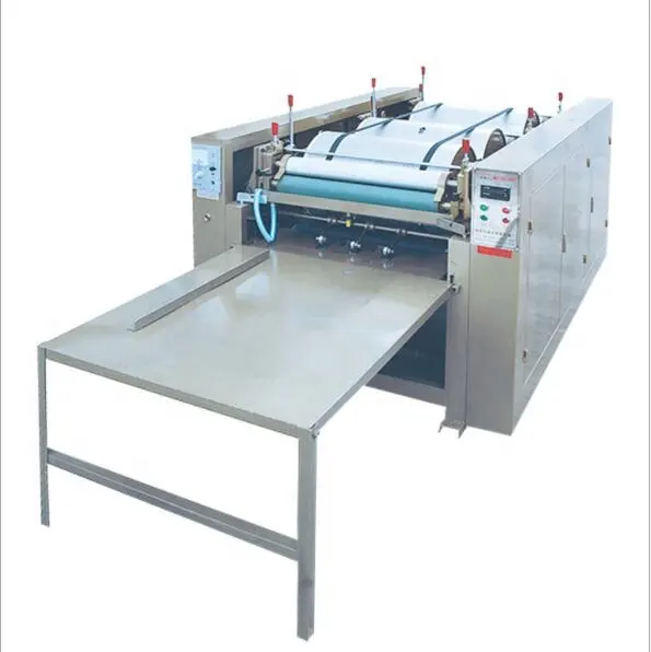 2021 Nylon offset flexo corrugated kraft paper printing machine pp plastic non woven rice bag pizza box printer machine price