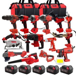 EKIIV <strong>Big</strong> Discount Produce DIY and Industrial Install 20-v Power Tools Combo <strong>Kits</strong> Max Lithium Ion Cordless Combo(14-Tools) - Product Image 4