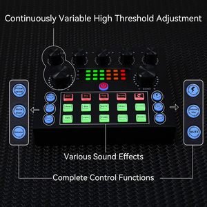Chuyên nghiệp phát thanh truyền hình Kit với Thông Minh sửa chữa giọng nói Card âm thanh và microphone cho live streaming phát thanh truyền hình - Product Image 3