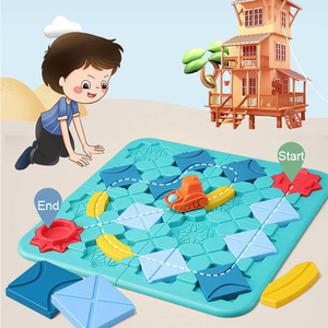 Educational Road Building Maze Tabletop Game Thinking <strong>Reasoning</strong> Interactive <strong>Logic</strong> Builder Children's Educational Toys