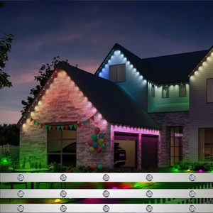 ETOP App Smart Controlled Edelstein Permanent Weihnachten Wasserdichte Lichter Programmier bare LED-Punkt licht Weihnachts dekoration - Product Image 6
