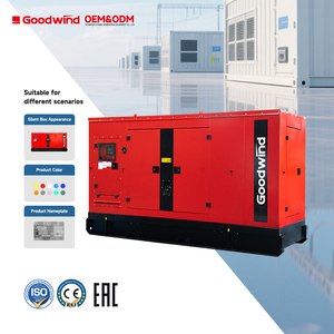 مجموعة مولدات الديزل الصامتة من شركة تصنيع المعدات الأصلية Goodwind 10 12 15 25kva مجموعة مولدات الديزل الصامتة من Kubota Ricardo محرك لحام كهربائي متنقل - Product Image 1