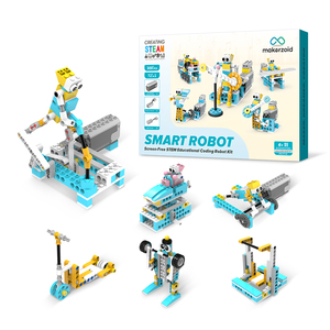 KZ-PF-SDスマートロボット72-in-1 STEMロボットキットビルディングブロックDIYロボットプログラミングレンガ6歳の子供向け教育玩具8 - Product Image 1