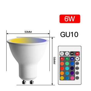 <strong>RGB</strong> GU10 MR16 GU5.3 E27 E14 <strong>LED</strong> Bulb Remote Color Changeable Smart <strong>LED</strong> <strong>RGB</strong> Bulb <strong>RGB</strong> GU10