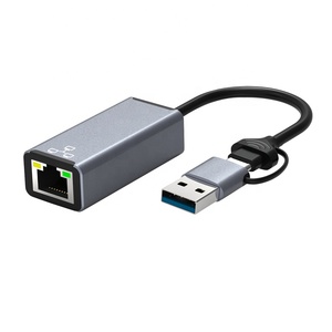 USB C /USB A Ethernet adaptörü USB 3.0 10 100 1000 Mbps Gigabit LAN ağ adaptörü Mini RJ45 Internet adaptörü - Product Image 2