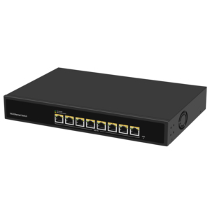 Interruttore Ethernet 10Gbps 8 porte 10000 commutatore di rete Mbps con larghezza di banda 160G funzione SNMP Plug Play Hub di rete Internet