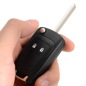 Car <strong>Key</strong> Shell Vehicle <strong>Keys</strong> Durable 2 Buttons with Blade HU100 Car Foldable <strong>Flip</strong> <strong>Key</strong> Fob Case Shell for Opel Chevrolet Buick - Product Image 4