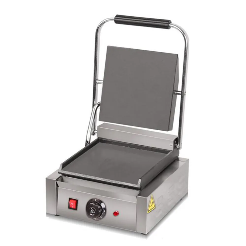 XEOLEO ticari elektrikli biftek ızgara makinesi 1800W kalbur ev düz plaka kalbur barbekü makinesi sandviç Panini izgara