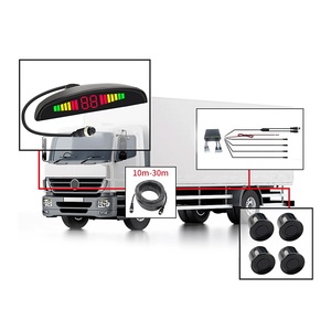 4 sensores universales para coche, Ayuda de marcha atrás, sensor de estacionamiento, sistema de sensor de estacionamiento impermeable para autobús - Product Image 1