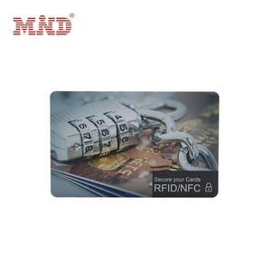 防盗式RFID屏蔽卡用于信用卡银行卡保护 - Product Image 4