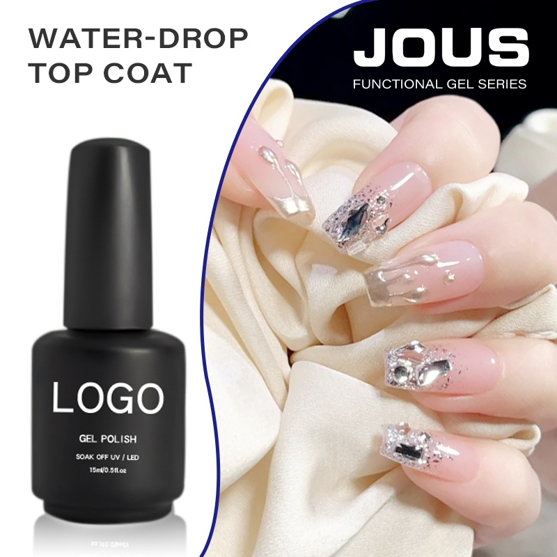 Vernis de finition effet goutte d'eau