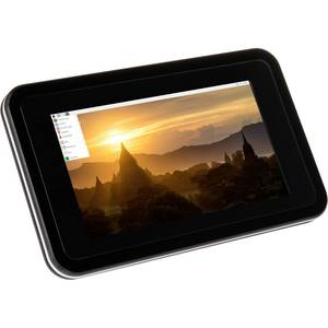 Himbeer-Pi®Touch Kit DIY 4 B 2GB 4x1,5 GHz inkl. Touchscreen-Display, inkl. Gehäuse, inkl. Netz ()