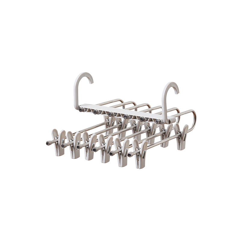 White with clamps