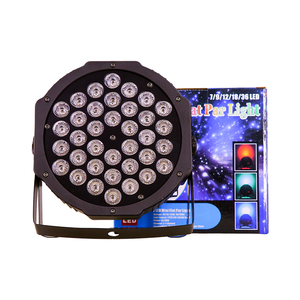 VLTG18 36 Led Rgb 4โหมดเสียงเปิดใช้งาน Dmx ควบคุมเวทีดีเจ Par ไฟแสงควบคุมระยะไกลสำหรับตกแต่งเวที