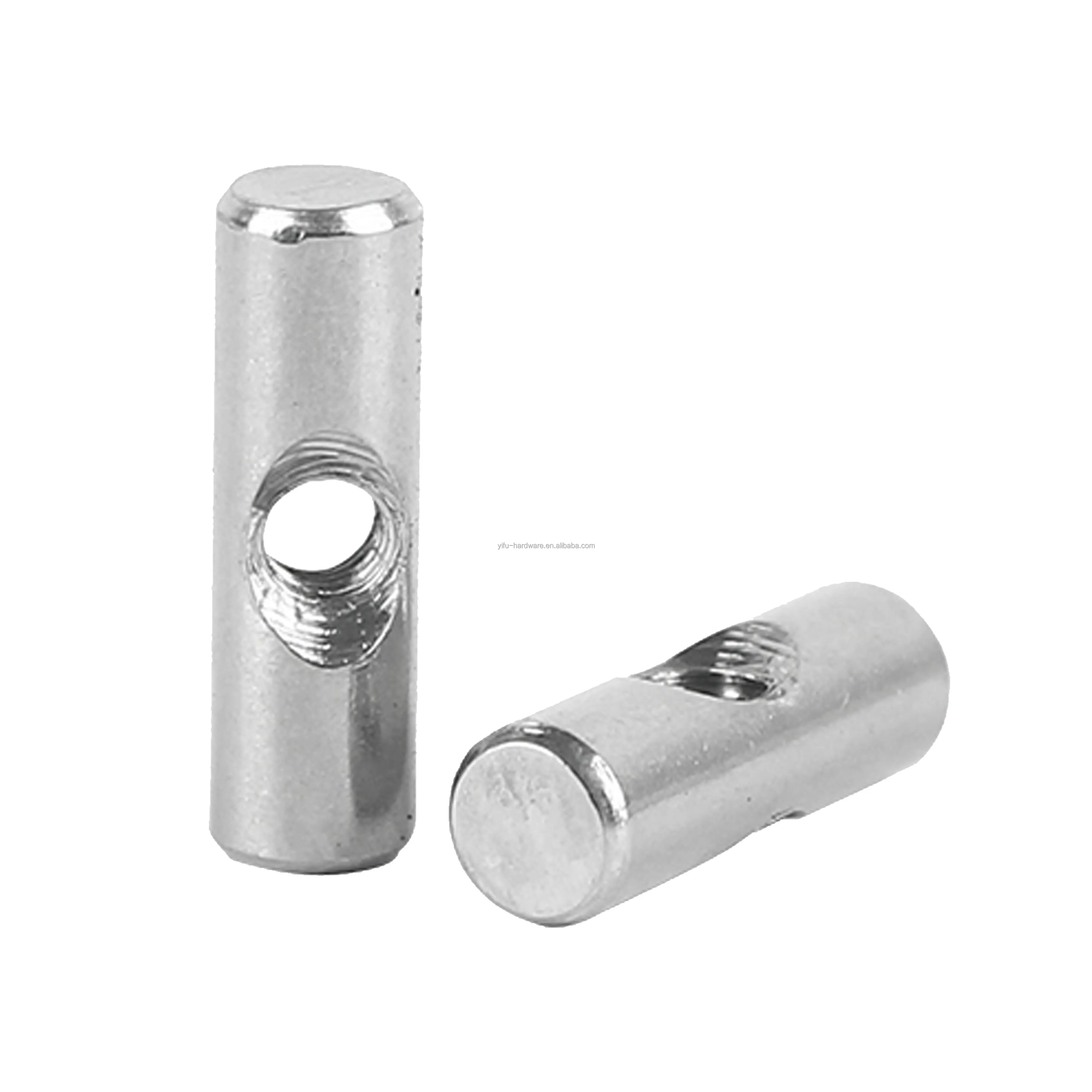 Best price Barrel nut Stainless steel Flat Head Sleeve Barrel Nut M2 M3 M4 M5 M6 M8 M10 cnc machined nuts