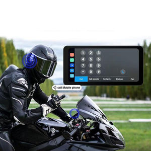 最新のLinuxシステムモーターサイクルナビゲーションサポートモバイルインターネットインテリジェント音声制御ワイヤレスCarplay/HicarAndroid Auto - Product Image 1