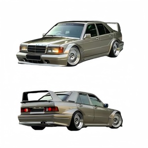 Adatto per il Mercedes-Benz classe C 190E W201 per la modifica e l'aggiornamento con pacchetto a corpo largo EVO2 grande Kit avvolgente - Product Image 2