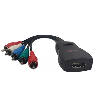 Ventas calientes de fábrica convierte HDMI digital a adaptador AV RCA analógico HDMI a convertidor de componentes
