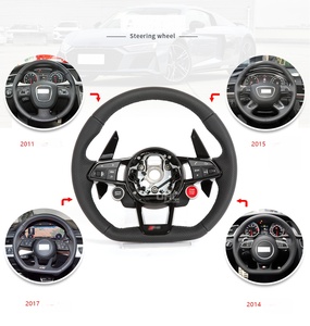 Tam deri direksiyon Fit için Audi R8 Tt Ttrs A4 A5 A6 A7 A8 Q2 Q3 Q8 B5 B6 B7 B8 B9 C5 C8 D3 D4 Rs Rs3 Rs4 Rs5 Rs6 Rs7 - Product Image 3