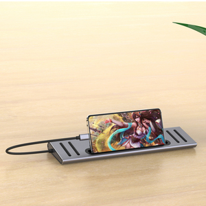 Onten 12 in 1 Hub çok fonksiyonlu yerleştirme istasyonu ile USB 3.0 PD şarj RJ45 Gigabit USB Hub dizüstü yerleştirme istasyonu OTN-9199 - Product Image 3