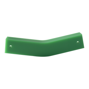 Plástico Uhmw-pe Chain Guide Rails polietileno curvo guia ferroviário transportador cadeia deslizante guia